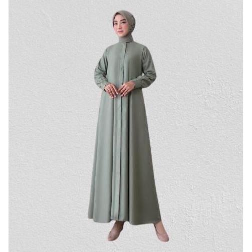 Gamis polos terlaris bahan katun toyobo adem dan lembut