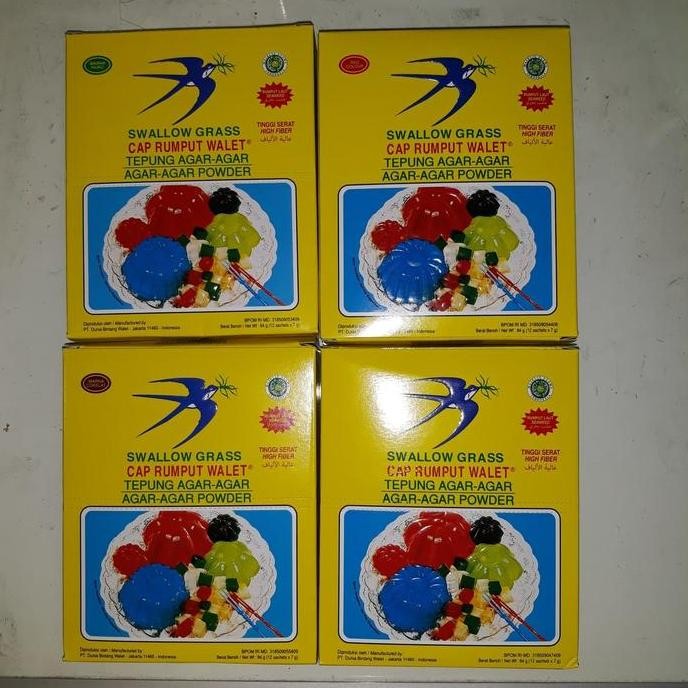 

Swallow Ager Cokelat 7gr x12 Sachet Jelly Bubuk Rasa Coklat Termurah