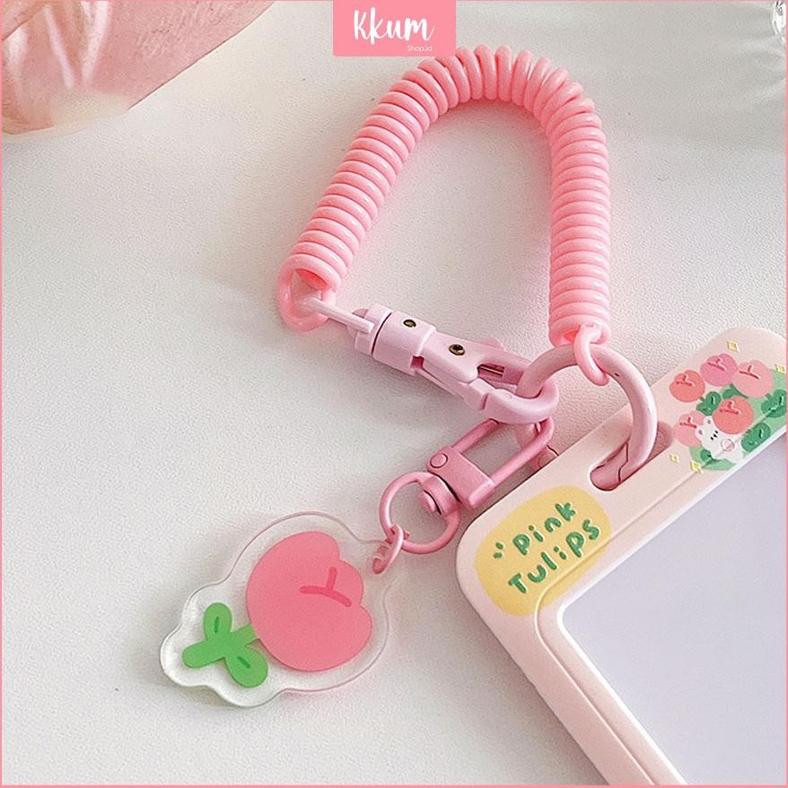 

Li34 Id Card Holder/ Name Tag Gantungan Kartu Cute/ Kartu Akses Mrt Busway Lanyard Li34