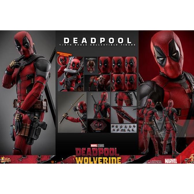 Hot Toys Deadpool Reguler Deadpool & Wolverine MMS 746