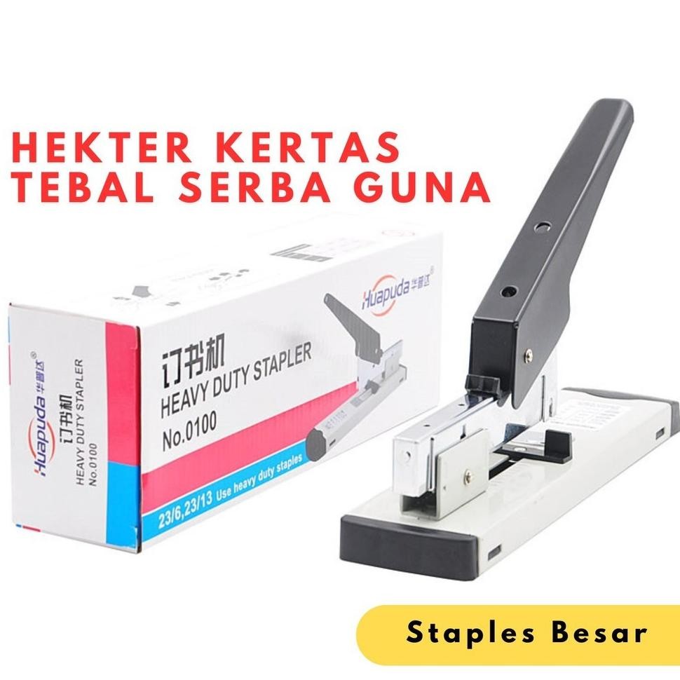 

Hekter Kertas Tebal Serba Guna Heavy Duty Stapler Br071 Kangaro Max Staples Besar Adjustable Logam