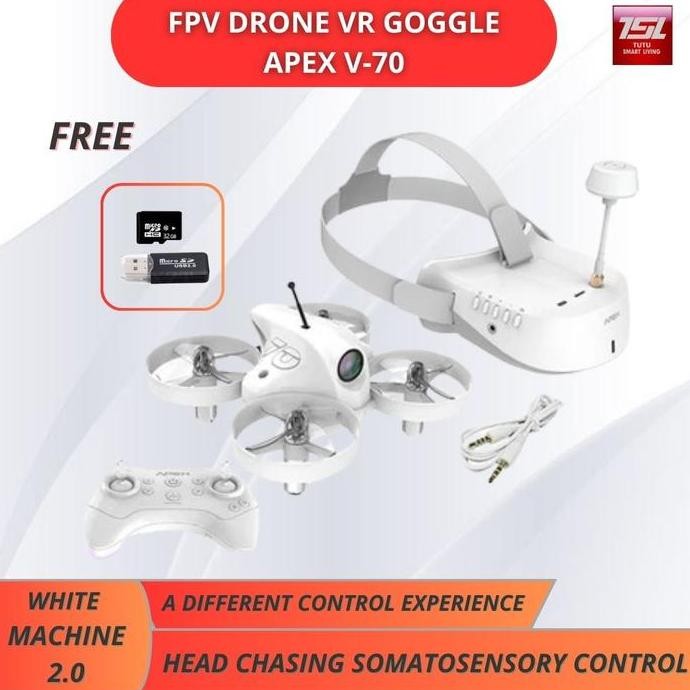 FPV DRONE APEX GD-70 RACING DRONE 6-AXIS 360 FLIPPED CAMERA FLIPPED