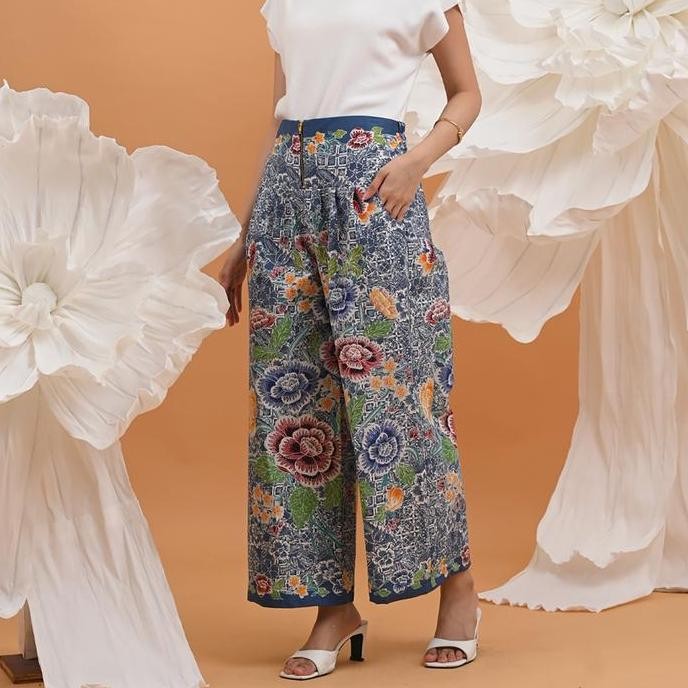 NONA RARA - Ritza Encim P0473, Celana batik wanita modern