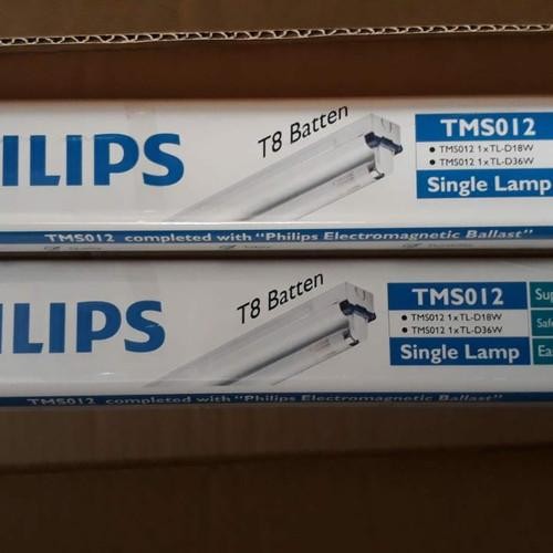 Baru Kap Lampu/Dudukan Lampu/Fitting Lampu Tl Philips Tms-012 Terlaris