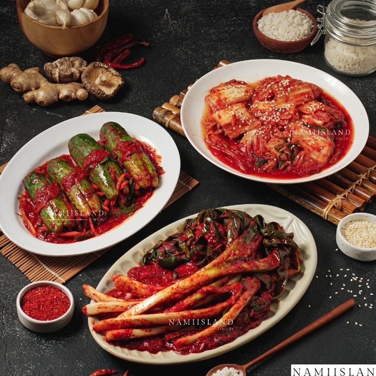 

Kimchi Mix 3 Sawi Timun Daun Bawang 12Kg