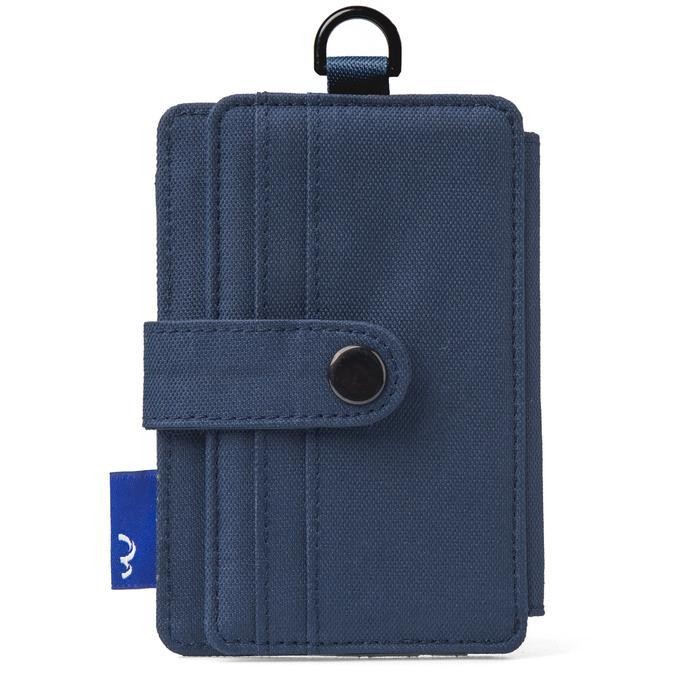 

Wallts Pebble Navy - Lanyard Name Tag Id Card Kantor Unisex Pria Wanita Dompet Kartu Cowok Hitam