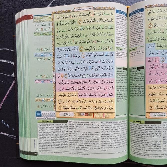 Alquran Hafalan Terjemah Al-Hufaz Milenial Tajwid B6, Al-Quran Alhufaz