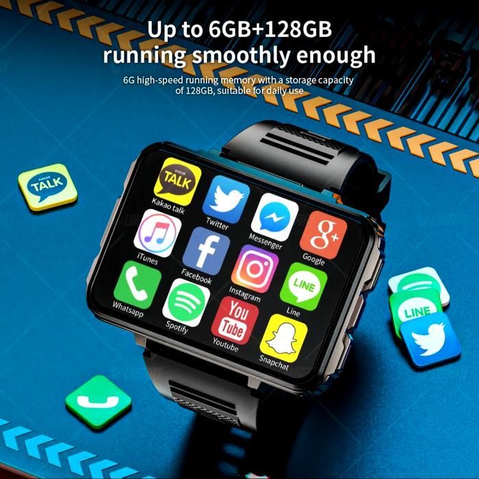 Zjs Lokmat Appllp 5 Max Smartwatch Android 10.7 Ram 6/128. Detachable 2025
