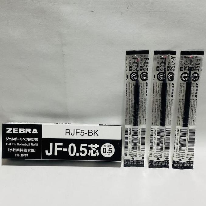 

tersedia refill zebra sarasa clip 0.5mm hitam | 1 box isi 10 pcs pulpen original