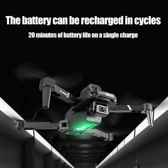 S91 Drone 4K Dual Kamera RC Quadcopter wifi fpv Mini drone VS E99 pro