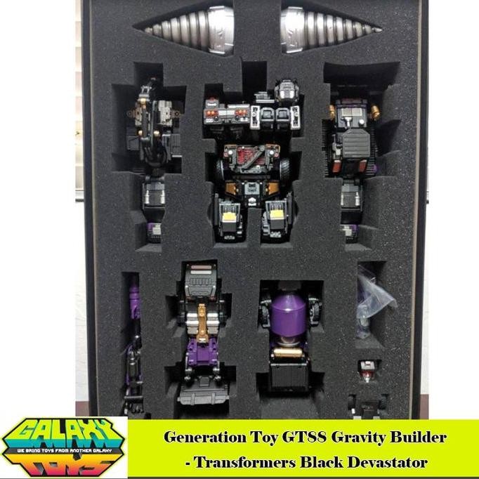 Generation Toy GT88 Gravity Builder - Transformers Black Devastator