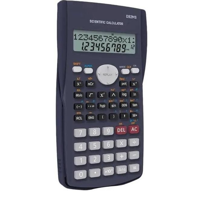

Deli ED82MS Scientific Calculator Kalkulator Scientific 240 Function untuk sekolah dan kantor Alat