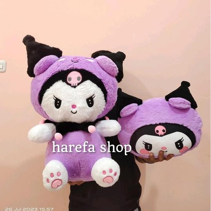 SIAP KIRIM BONEKA KUROMI MY MELODY HELLO KITTY JUMBO BONEKA SANRIO LUCU IMUT HADIAH ANAK