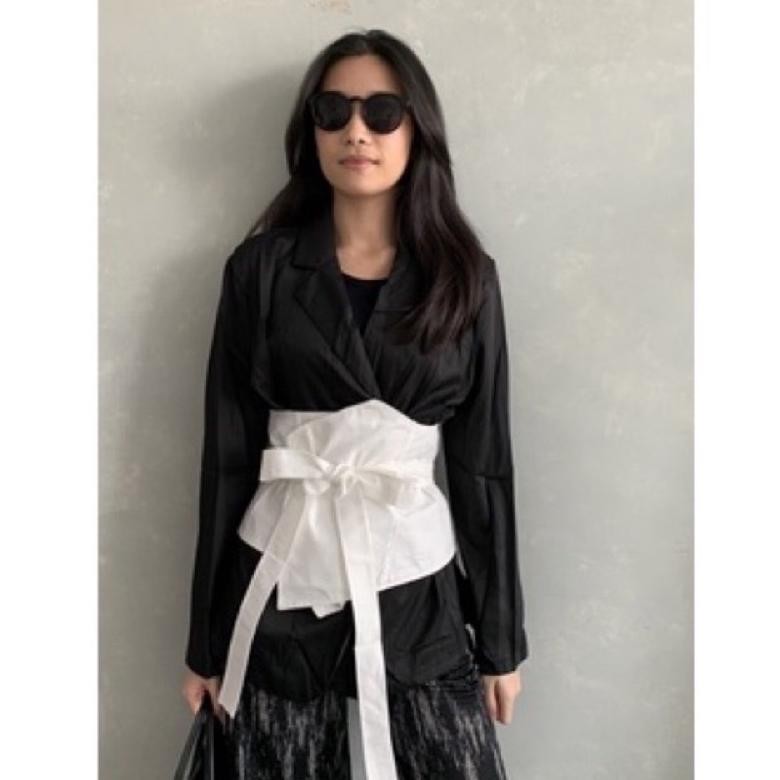 Berkualitas OBI BELT kain fashion / obi fashion wanita / gesper ikat wanita modist ,.