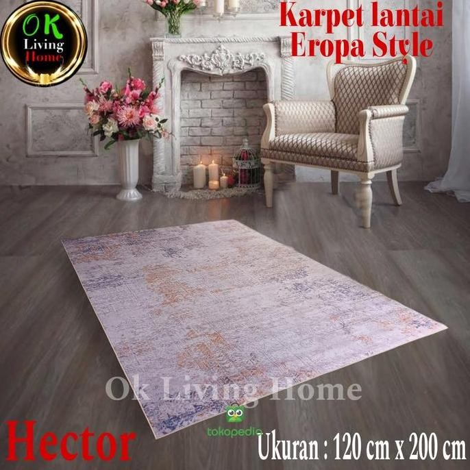 karpet lantai, karpet printing 3D, karpet modern, karpet 120x200