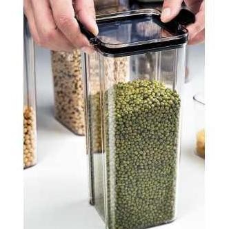 Toples Plastik Kedap Udara Tempat Makanan Kue Kopi Bumbu Food Coffee Storage Container