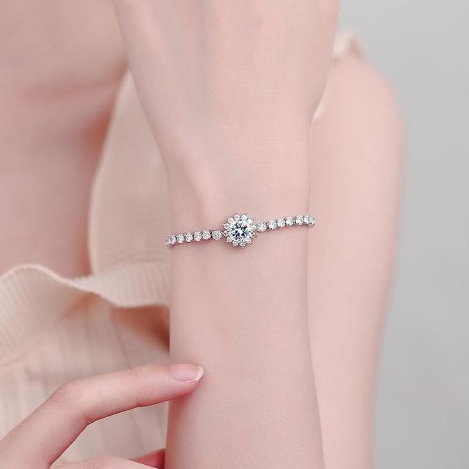Cincin Wanita Elegan + Gelang Perak Terbaru | Cincin Janji Tunangan Couple | Gaya Korea Sederhana Co
