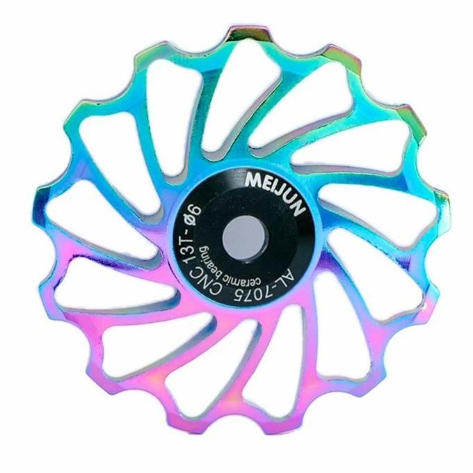 Meijun Pulley Rd Ceramic 13T - Pulley Rd Bearing - Pulley Rd Sepeda