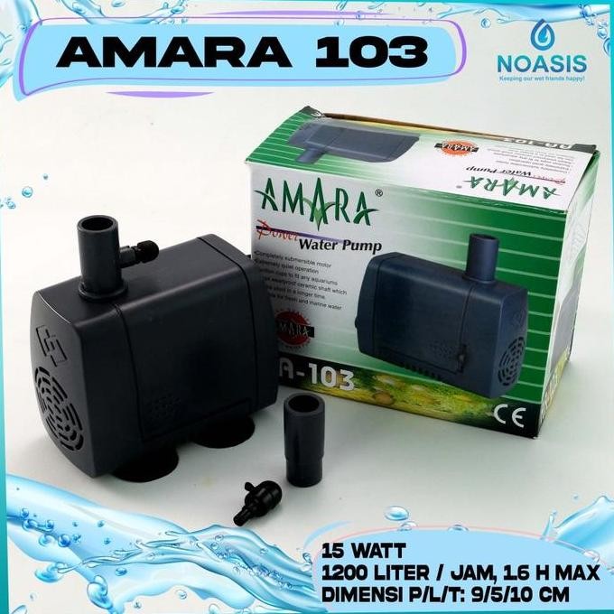 New Pompa Aquarium AMARA AA-103 Pompa Air Kolam & Hidroponik