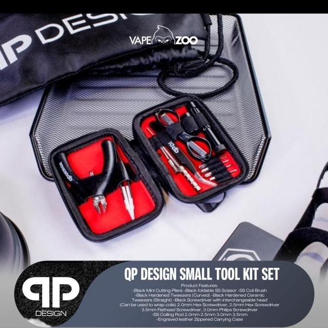 QP DESIGN SMALL TOOL KIT SET ORIGINAL DAN TERPERCAYA