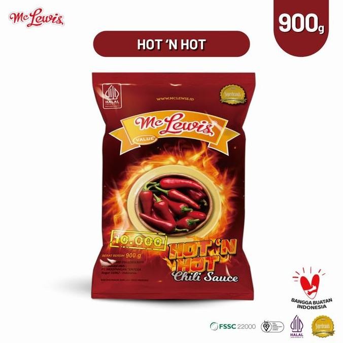 

Mc Lewis Chili Hot n Hot 900gr BS