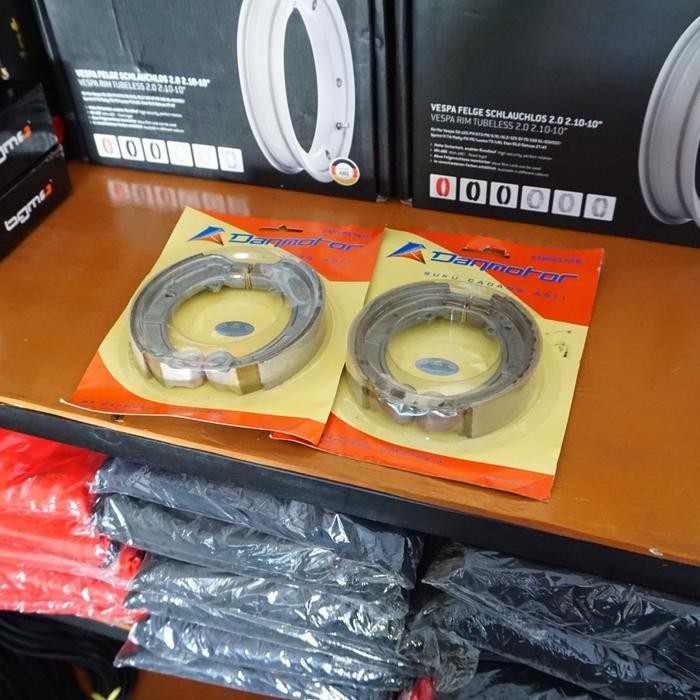 Sparepart Vespa Kampas Rem Danmotor