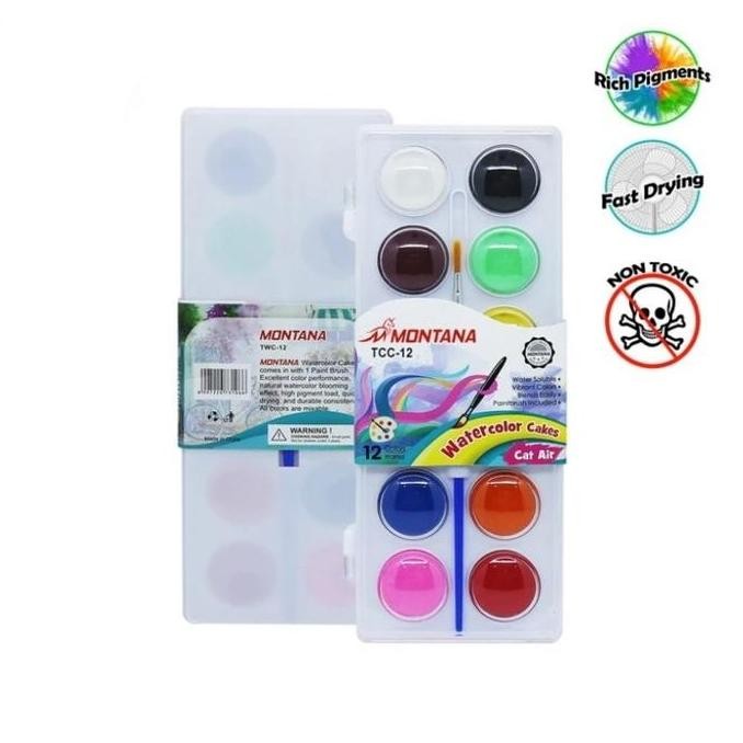 

Produk Terbaik] Cat air montana tcc-12