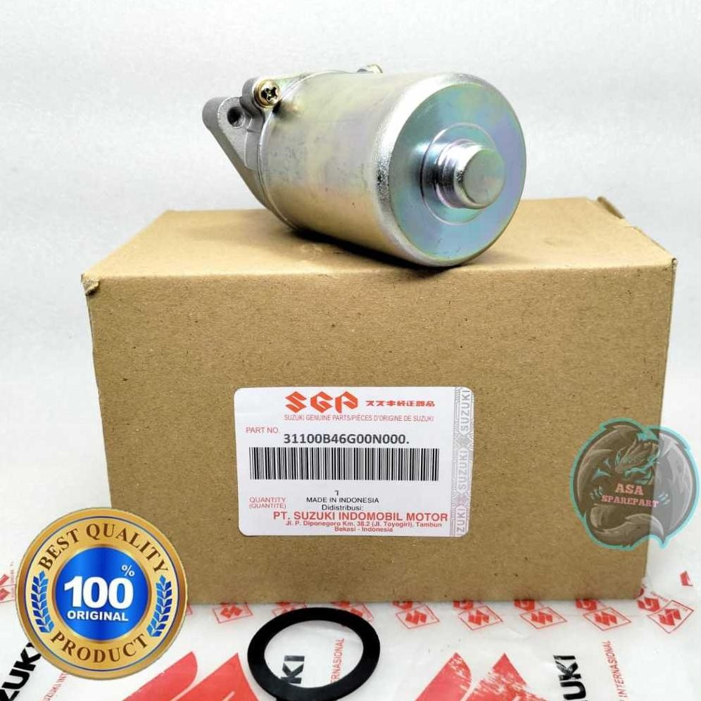 Diskon Dinamo Stater B09 Asli Original Motor Suzuki Smash 110 Old / Lama , Smash 110 Titan , All New