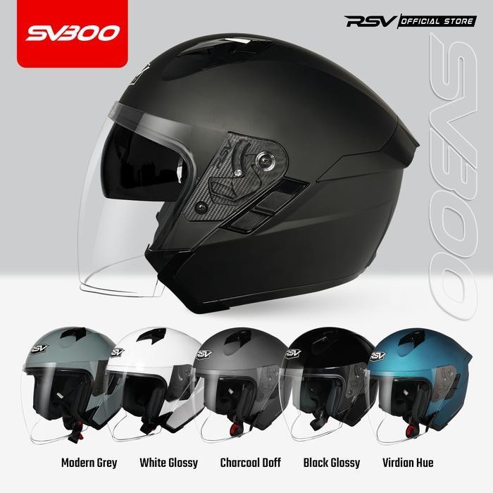 Helm Half Face Rsv Sv300 Solid