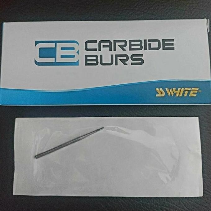 Carbide Burs HP 702 SS White Dental Bur tulang Straight highspeed