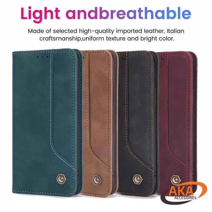 OPPO FIND X | X2 | X3 | X5 PRO X2PRO X3PRO X5PRO FLIP COVER MAGNETIC WALLET POLA LEATHER CASE MAGNET