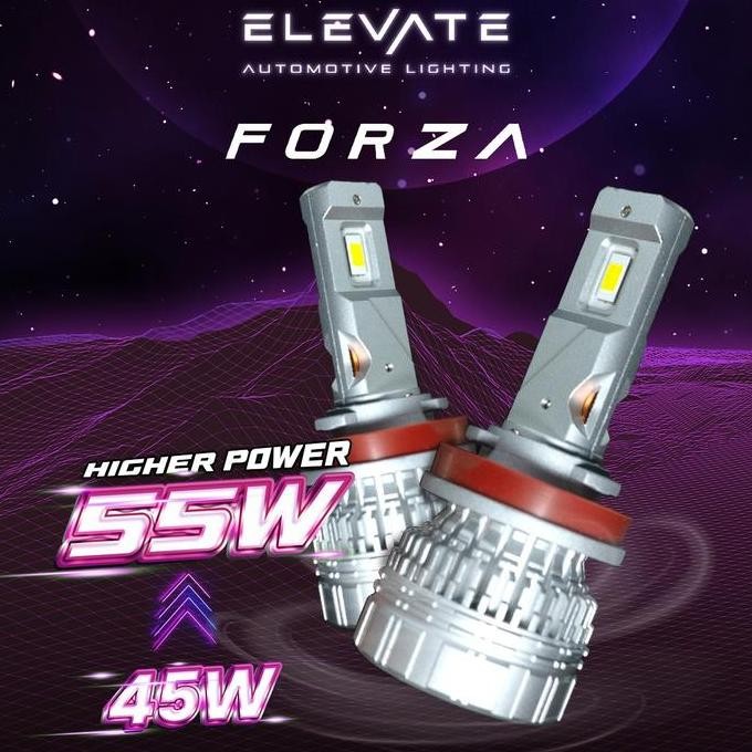 Elevate Forza Led H7 6000K 55W Led Headlamp / Foglamp