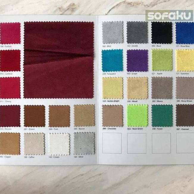 TERBARU ATEJA HANZO KAIN BAHAN POLIESTER POLOS KAIN HANZO ATEJA KAIN SOFA JOK