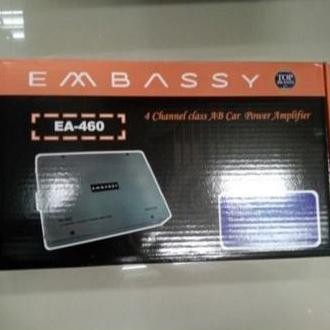 Terlaris Power 4 Channel Embassy Ea460 Bass Booster/Embassy Ea460 Bass Booster 4 Channel 10000 Watt