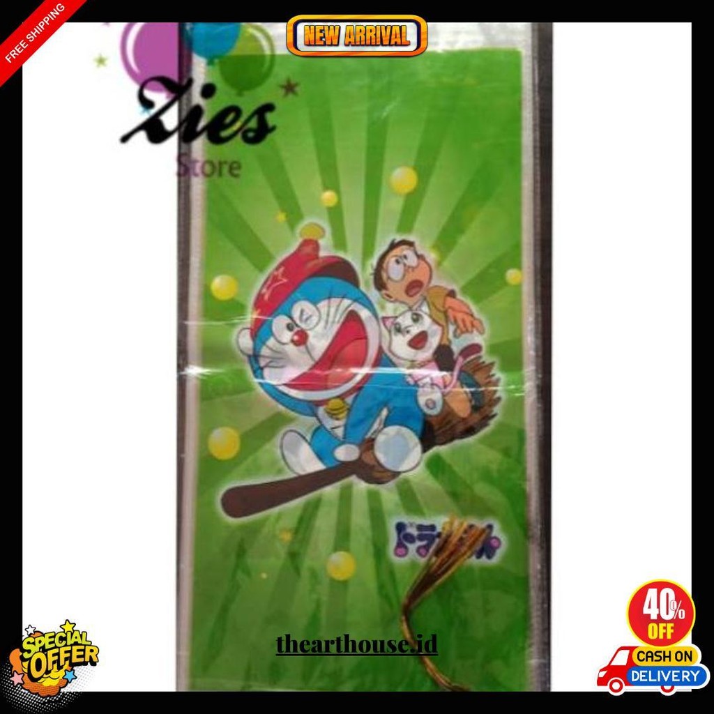 

Plastik Snack Ulang Tahun / Plastik Kado / Plastik Sovenir Doraemon Original Produk