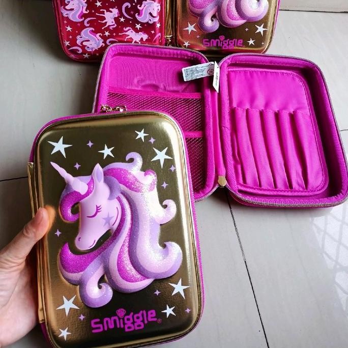 

original tempat pensil anak perempuan hardcase - kotak pensil kuat dan stylish