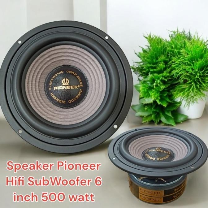 Terlaris Komponen Speaker Pioneer Hifi  Subwoofer  6 Inch Voice Coil 2 Inch