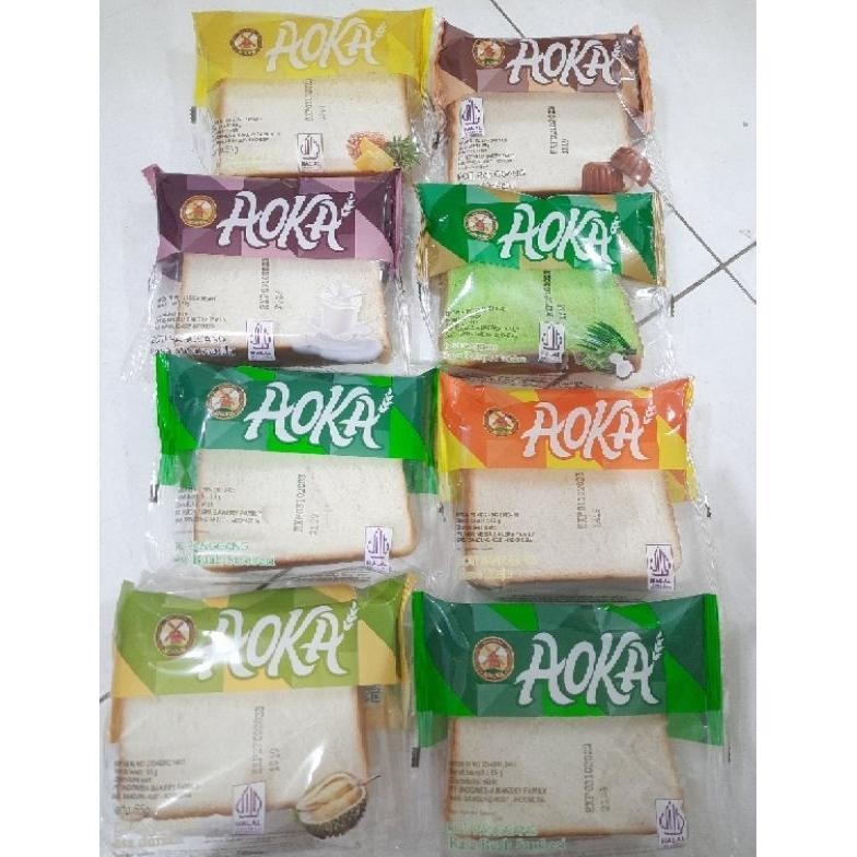 

Promoo!! Roti Aoka Panggang 1Dus isi 60 Pcs Bisa MIX
