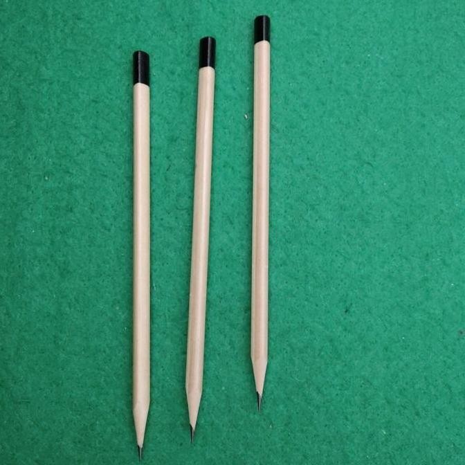 

original pensil hotel raut segitiga pernis 100 pcs - pensil grosir