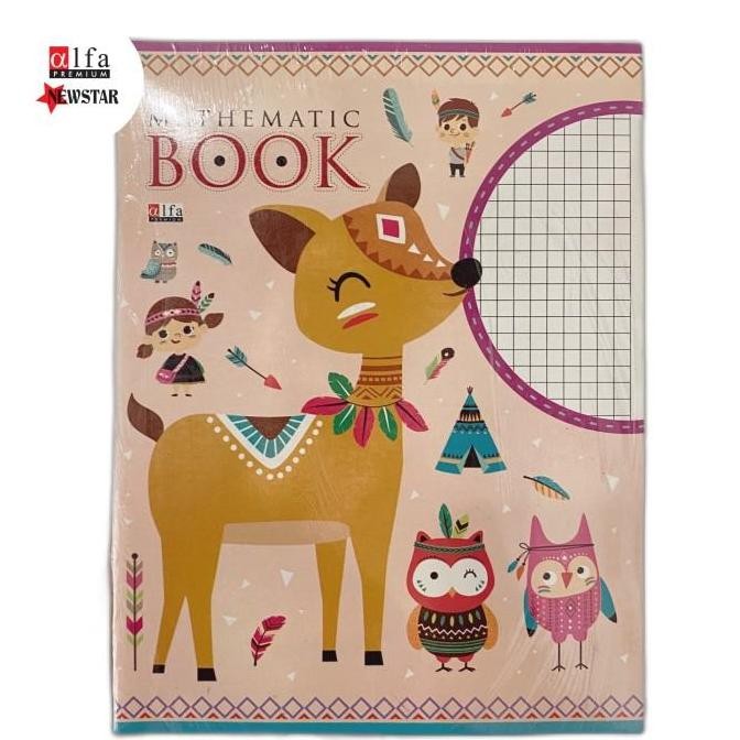 

Buku Kotak Kecil/ Buku Matematika Alfa 38 Lembar Paper Stationery