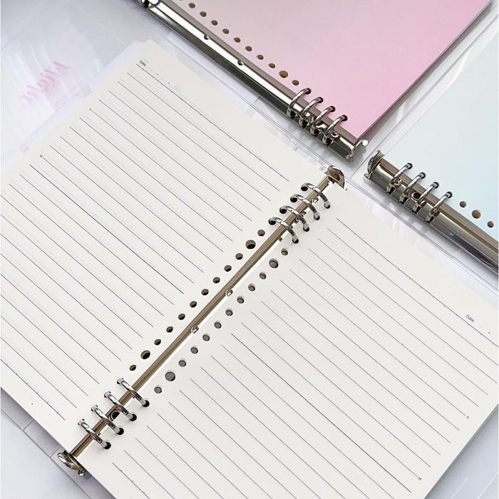 

Sp Winzige A5 B5 Loose Leaf Notebook Buku Binder Buku Tulis Sekolah Lucu Buku Notebook Aesthetic Binder Kuliah Stationery & Refill Kertas Paper