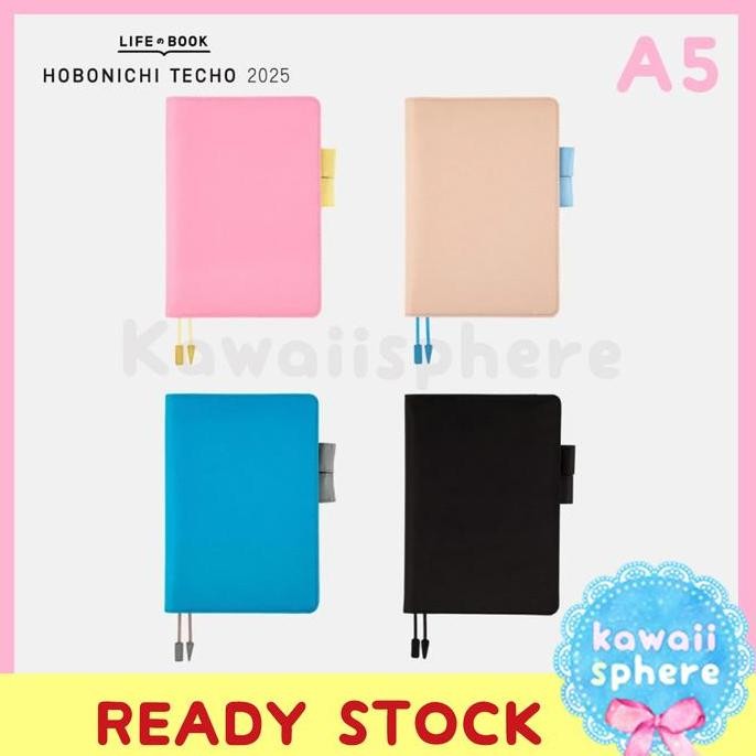 

Hobonichi Techo 2025 Colors Series A5 (Cover Only) | Hobonichi 2025 | Ready Stock Handcarry Japan