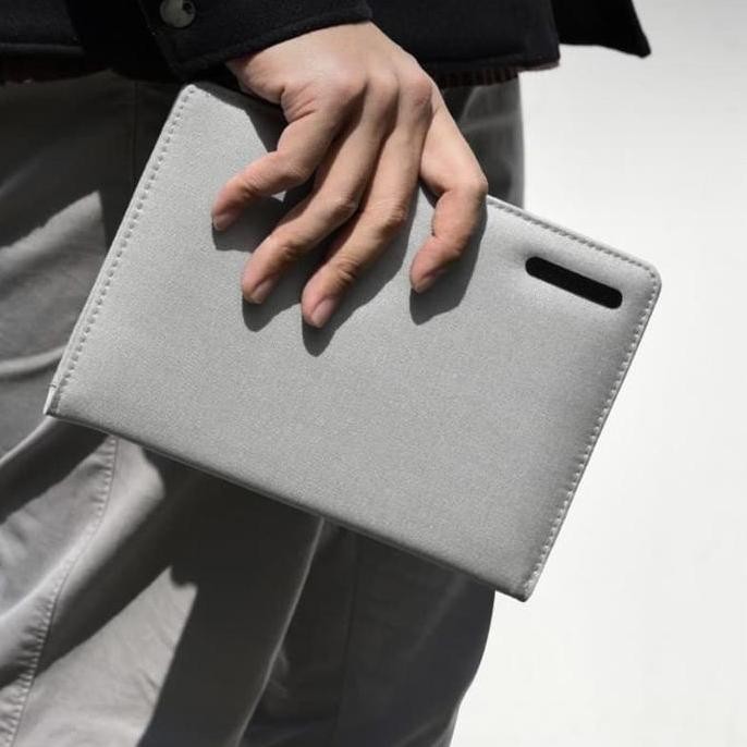 

Notebook Card Slot Wallet Buku Catatan Kerja Set Pulpen Cover Premium