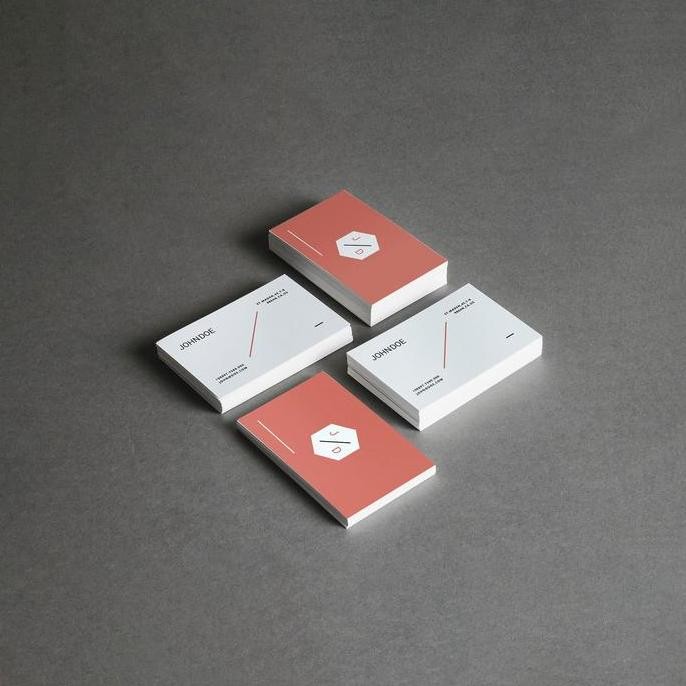 

Kartu Nama Premium Bahan Fancy Paper