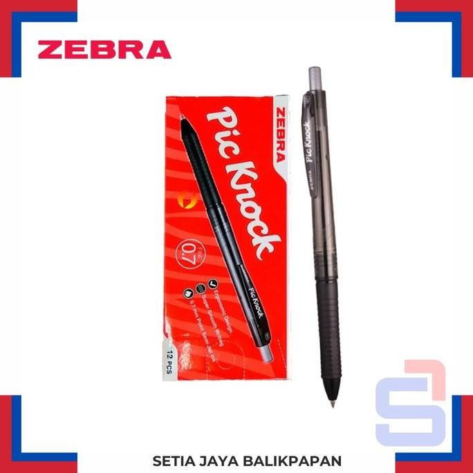 

populer] Pulpen Pic Knock Hitam / Pulpen Cetik 0,7 mm