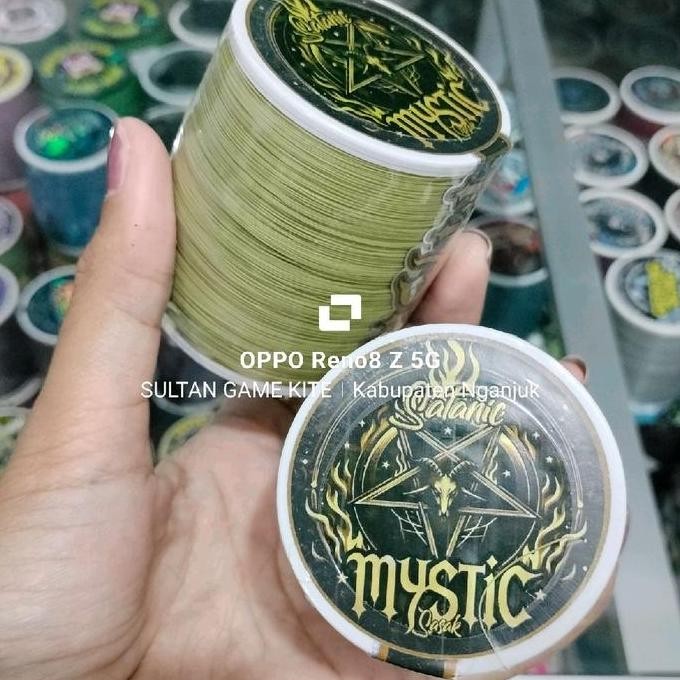 Gelasan Mystic 1600 Yard 0.22 Matot Putih Satanic Kite | Gelasan Matot | Gelasan Viral | Sultangamek