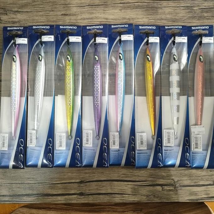 siap kirim] Metal Jig SHIMANO Ocea Stinger Butterfly Pebble Stick 200 260 350 gram