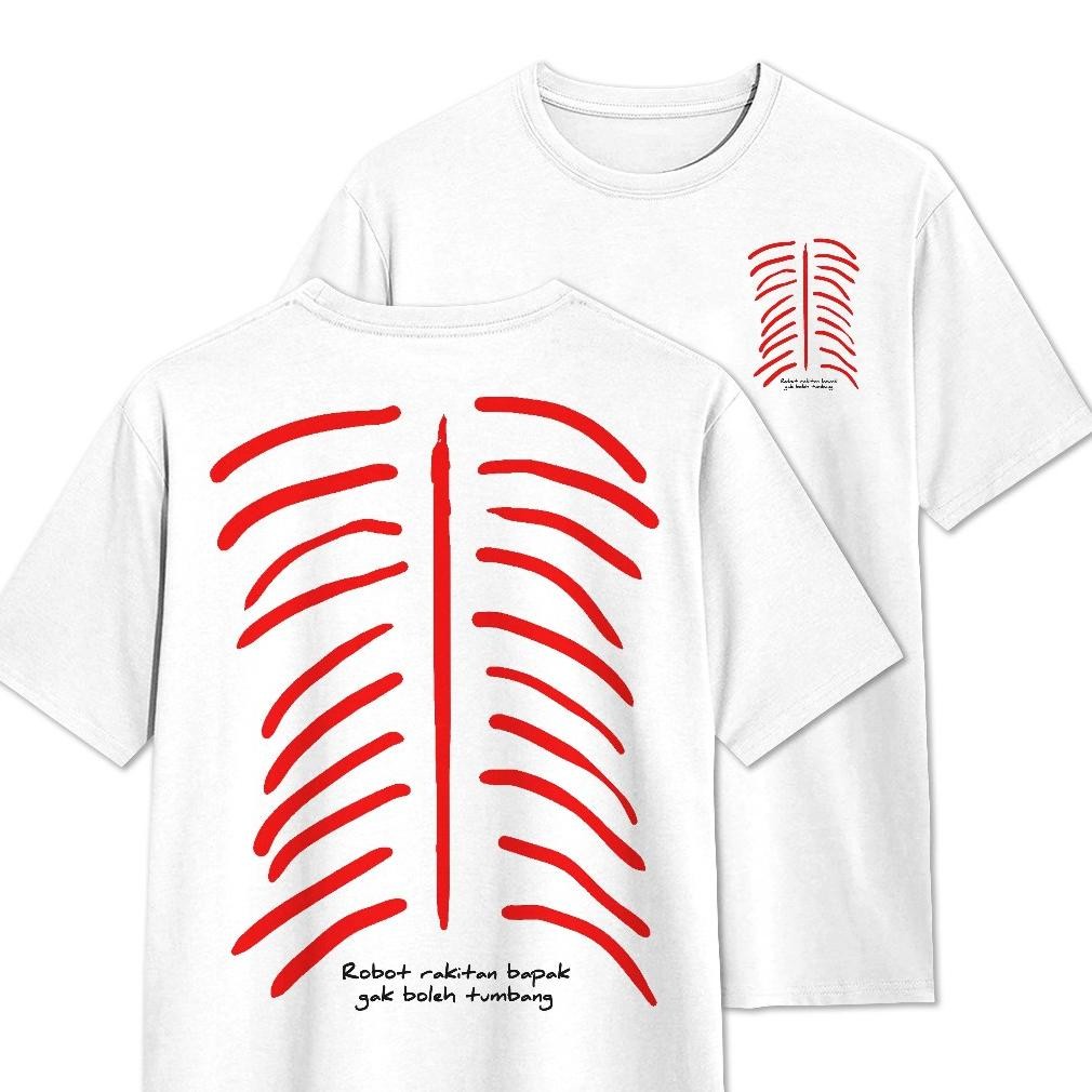 Promo Dnrs Kaos Tulang Punggung Gak Boleh Tumbang Baju Distro Kata Kata Sambat Pejuang Rupiah T-Shir