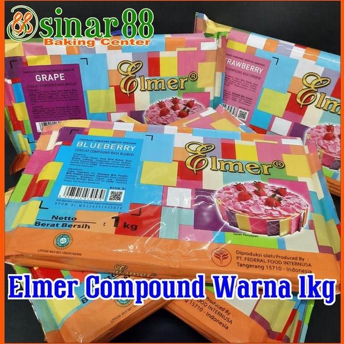 

Ready stock] Elmer Compound Coklat Batang Potongan