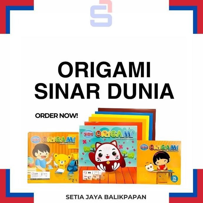 

siap kirim] Origami/kertas lipat sidu